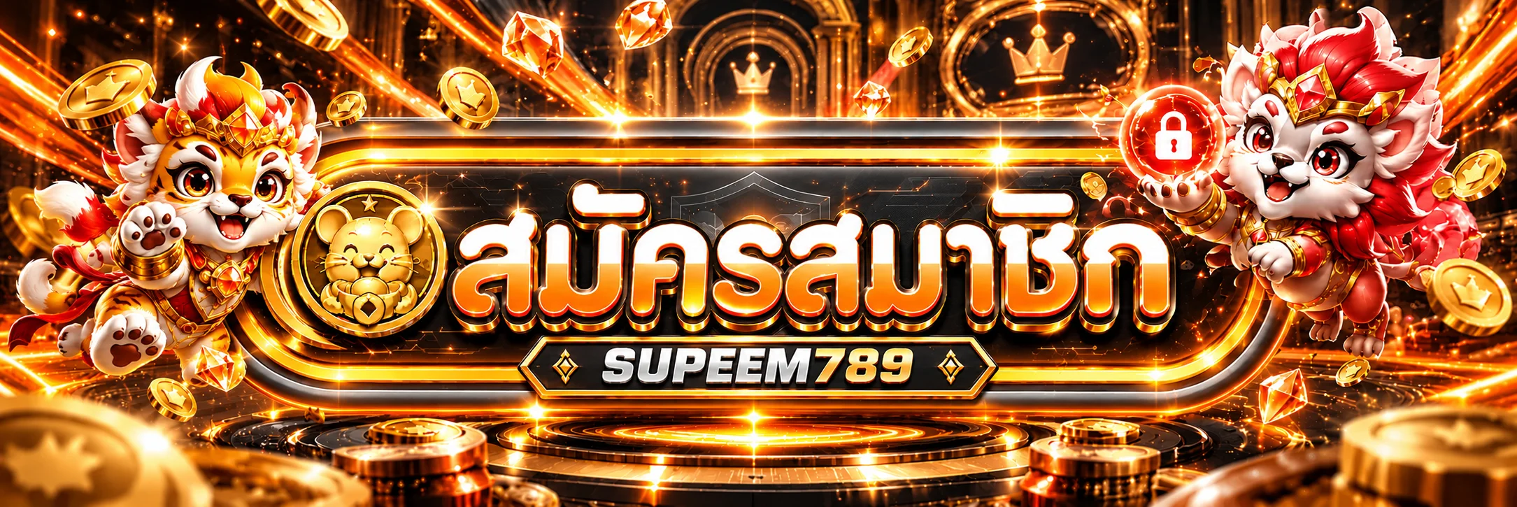 ภาพเข้าสู่ระบบและสมัครสมาชิก SUPEEM789